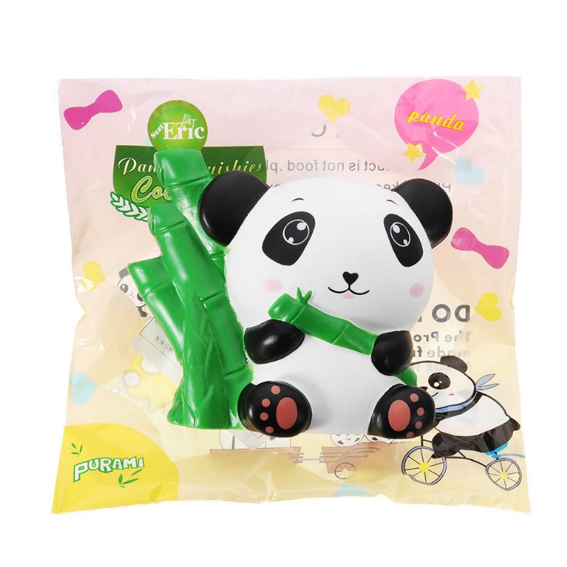 Μαλακό Παιχνίδι Δώρου Eric Bamboo Panda Squishy Slow Rising With Packaging Collection