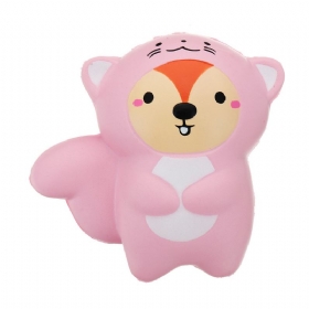 Μαλακό Παιχνίδι Δώρου Kawaii Tail Bear Squishy Slow Rising With Packaging Collection Gift