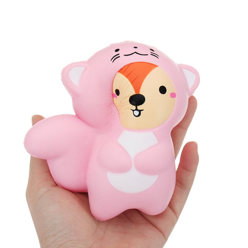 Μαλακό Παιχνίδι Δώρου Kawaii Tail Bear Squishy Slow Rising With Packaging Collection Gift