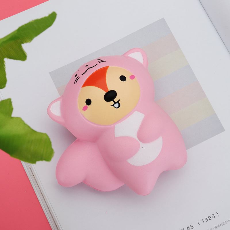 Μαλακό Παιχνίδι Δώρου Kawaii Tail Bear Squishy Slow Rising With Packaging Collection Gift