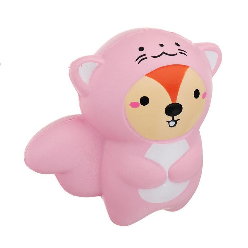 Μαλακό Παιχνίδι Δώρου Kawaii Tail Bear Squishy Slow Rising With Packaging Collection Gift