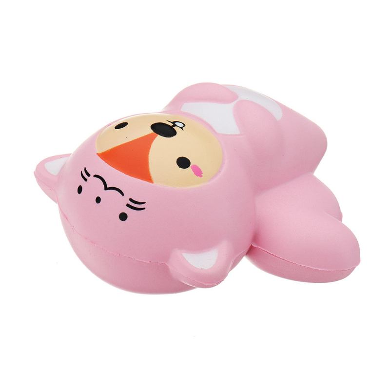 Μαλακό Παιχνίδι Δώρου Kawaii Tail Bear Squishy Slow Rising With Packaging Collection Gift