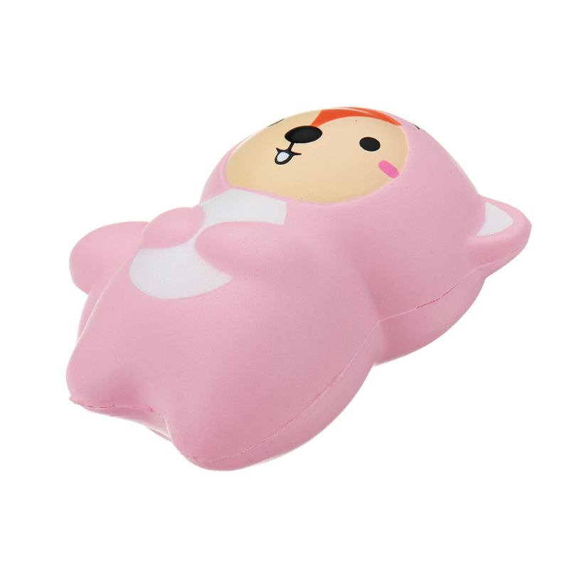 Μαλακό Παιχνίδι Δώρου Kawaii Tail Bear Squishy Slow Rising With Packaging Collection Gift