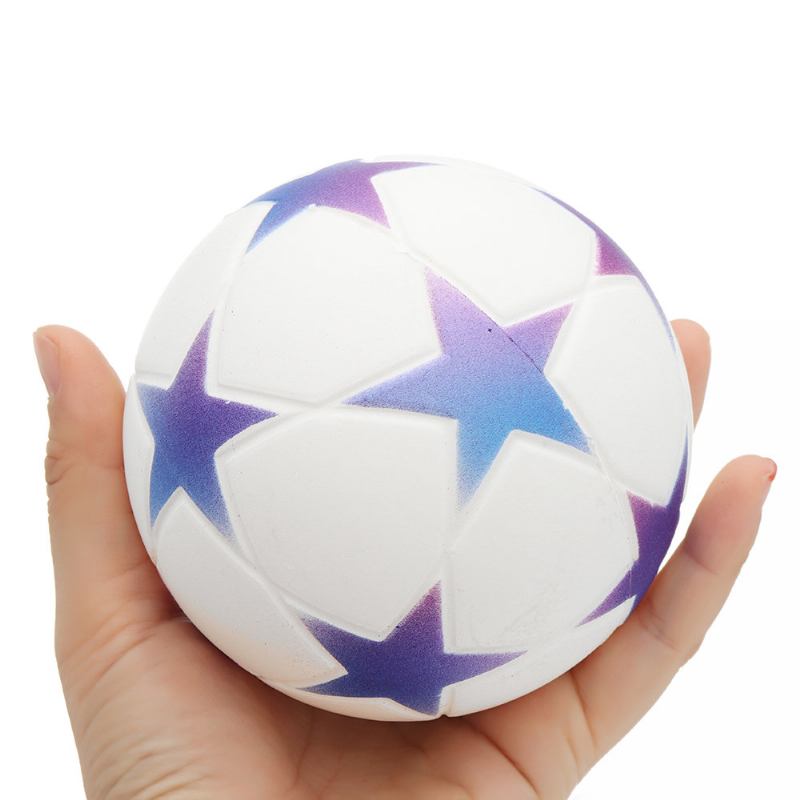 Μαλακό Παιχνίδι Δώρου Star Football Squishy Slow Rising With Packaging Collection Gift