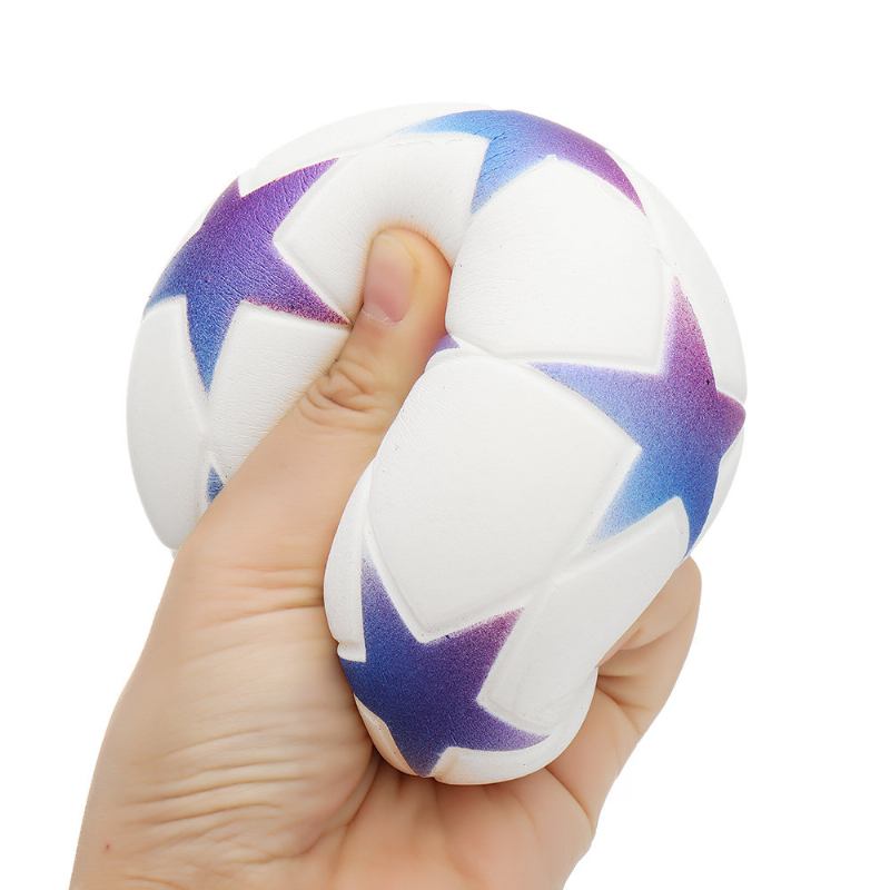 Μαλακό Παιχνίδι Δώρου Star Football Squishy Slow Rising With Packaging Collection Gift