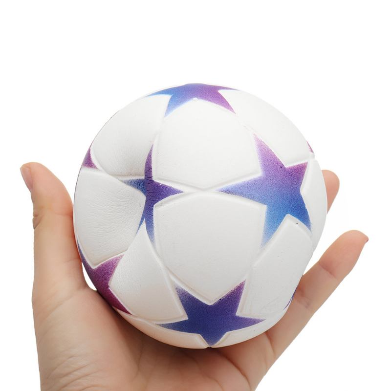 Μαλακό Παιχνίδι Δώρου Star Football Squishy Slow Rising With Packaging Collection Gift