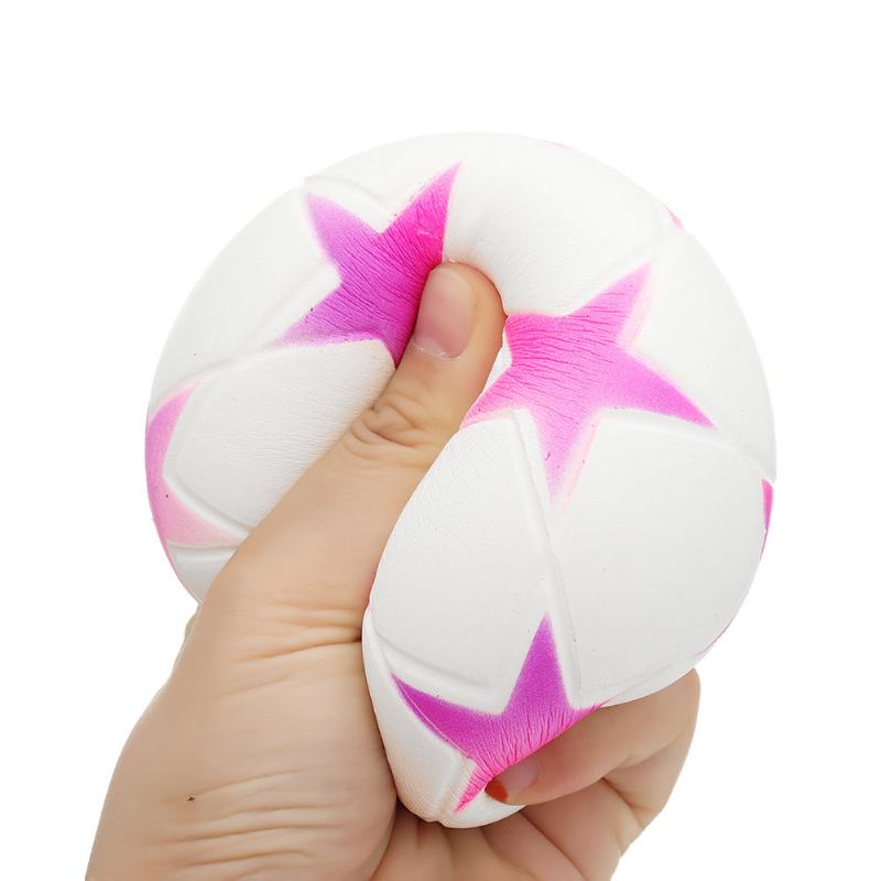 Μαλακό Παιχνίδι Δώρου Star Football Squishy Slow Rising With Packaging Collection Gift