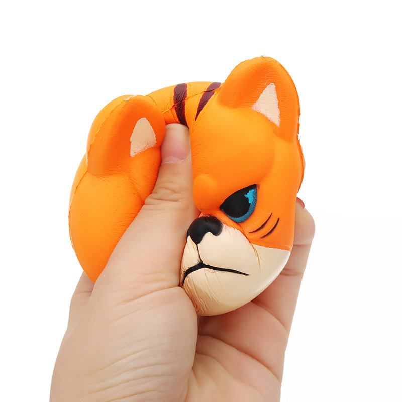 Μαλακό Παιχνίδι Δώρου Tiger Squishy Slow Rising With Packaging Collection