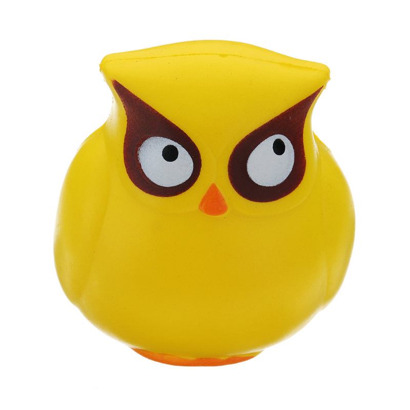 Μαλακό Παιχνίδι Με Συσκευασία Δώρου Yellow Owl Squishy Slow Rising Collection