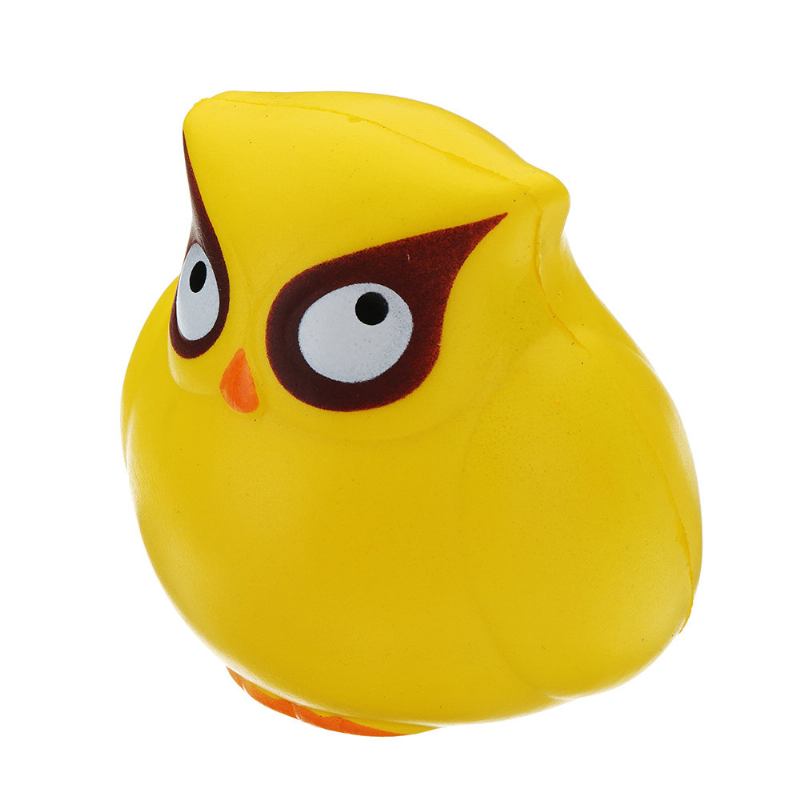 Μαλακό Παιχνίδι Με Συσκευασία Δώρου Yellow Owl Squishy Slow Rising Collection