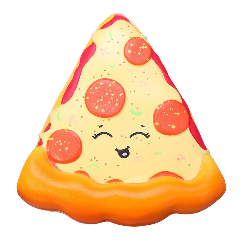 Μαλακό Παιχνίδι Smiley Face Pizza Squishy Με Αυθεντική Συσκευασία