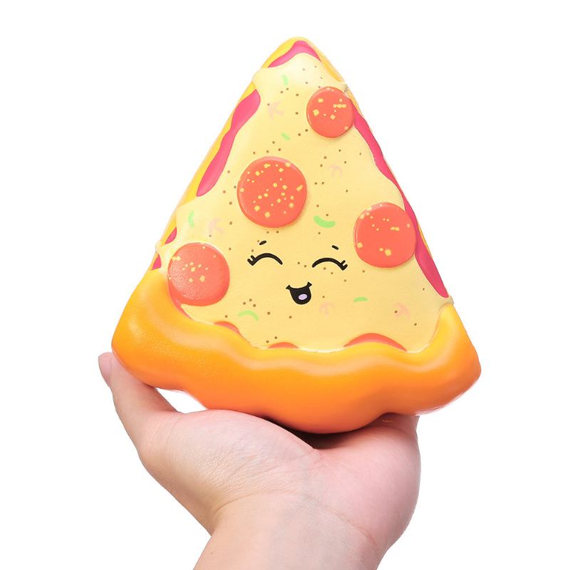 Μαλακό Παιχνίδι Smiley Face Pizza Squishy Με Αυθεντική Συσκευασία