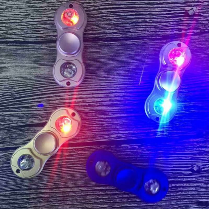 Mateminco Edc Led Hand Spinner Παιχνίδια Εξωτερικού Χώρου Κράμα Αλουμινίου Κατά Του Στρες / Δεπυ Τερματισμός Κακών Συνηθειών