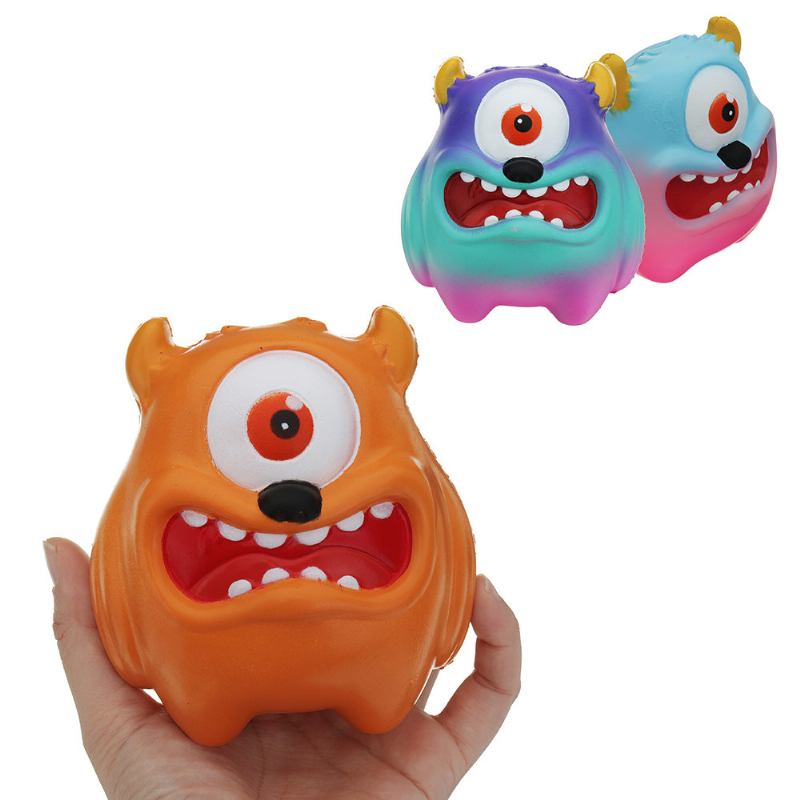 Μονόφθαλμος Monster Squishy Low Rising Cartoon Gift Collection Μαλακό Παιχνίδι