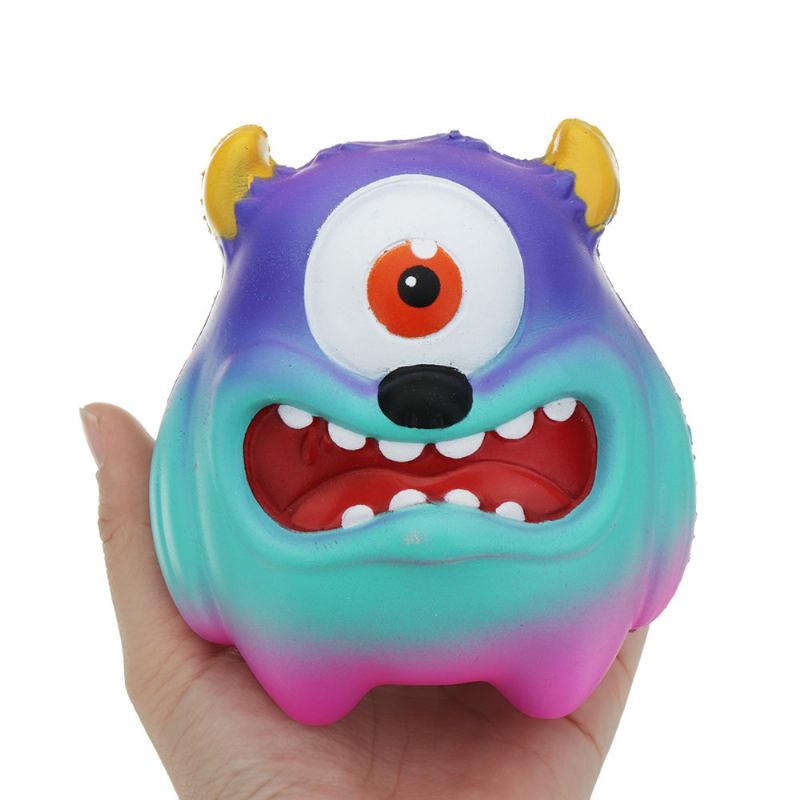 Μονόφθαλμος Monster Squishy Low Rising Cartoon Gift Collection Μαλακό Παιχνίδι