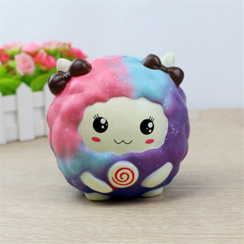 Pu Slow Simulation Sheep Model 12cm Rising With Packaging Collection Gift Soft Toy