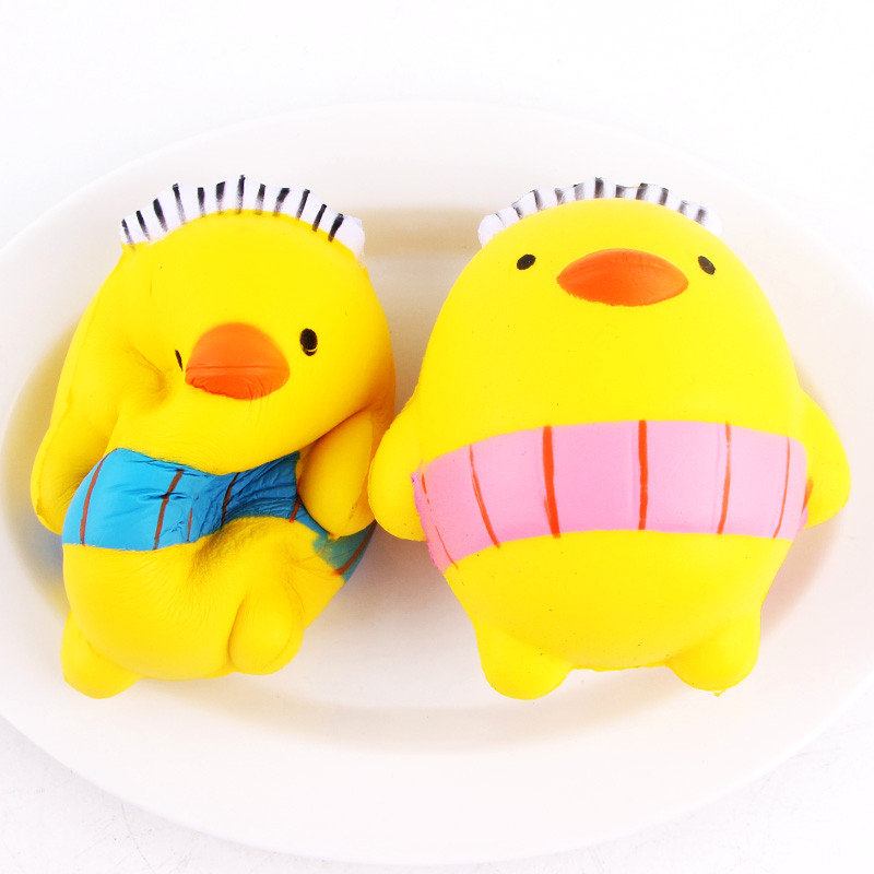 Sanqi Elan Squishy Cartoon Chick Chicken Baby10cm Αργή Ανατολή Με Συσκευασία Συλλογή Δώρου Παιχνίδι