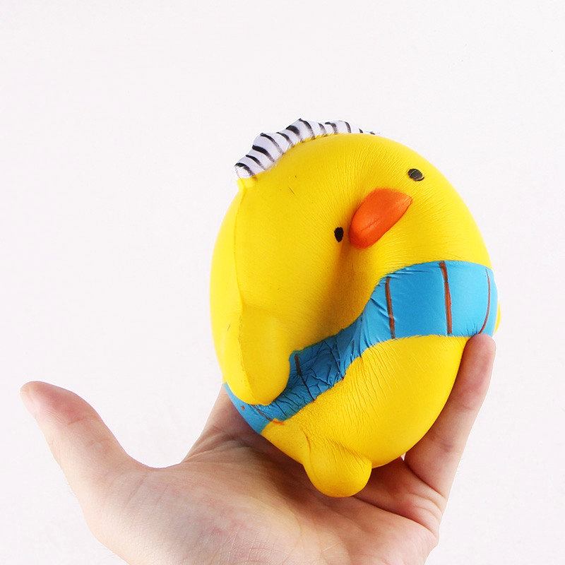 Sanqi Elan Squishy Cartoon Chick Chicken Baby10cm Αργή Ανατολή Με Συσκευασία Συλλογή Δώρου Παιχνίδι