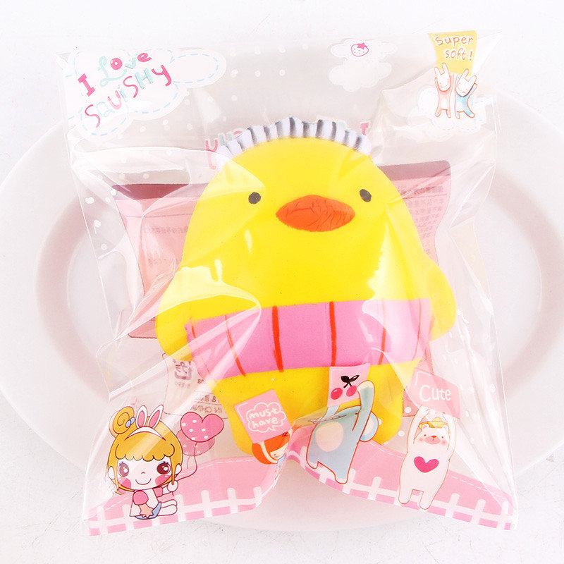 Sanqi Elan Squishy Cartoon Chick Chicken Baby10cm Αργή Ανατολή Με Συσκευασία Συλλογή Δώρου Παιχνίδι