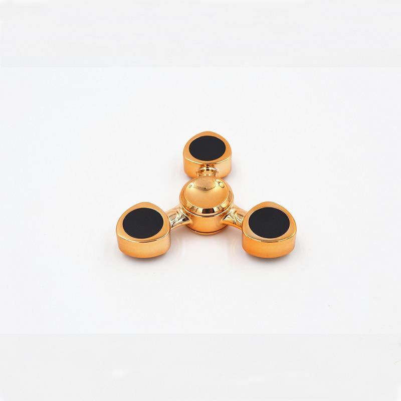 Spiral Peach Pentagon Rotating Fidget Hand Spinner Adhd Austim Fingertips Fingers Reduce Stress Παιχνίδια