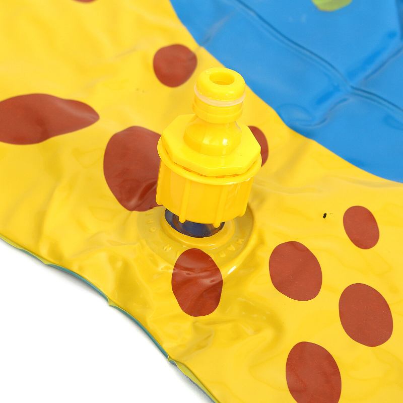 Splash Pad 39 Inches Sprinkle And Play Mat Sprinkler Για Παιδιά Αγόρια Κορίτσια Fun Mat Summer Outdoor Pad Party Water Παιχνίδια Πολύ Μεγάλη Παιδική Πισίνα Με Ψεκαστήρα