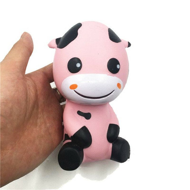 Squishy Baby Cow Jumbo 14cm Slow Rising With Packaging Animals Collection Gift Decor Toy