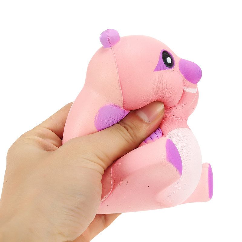 Squishy Bear 10cm Slow Rising Animals Collection Cartoon Διακόσμηση Δώρου Παιχνίδι Μαλακής Συμπίεσης