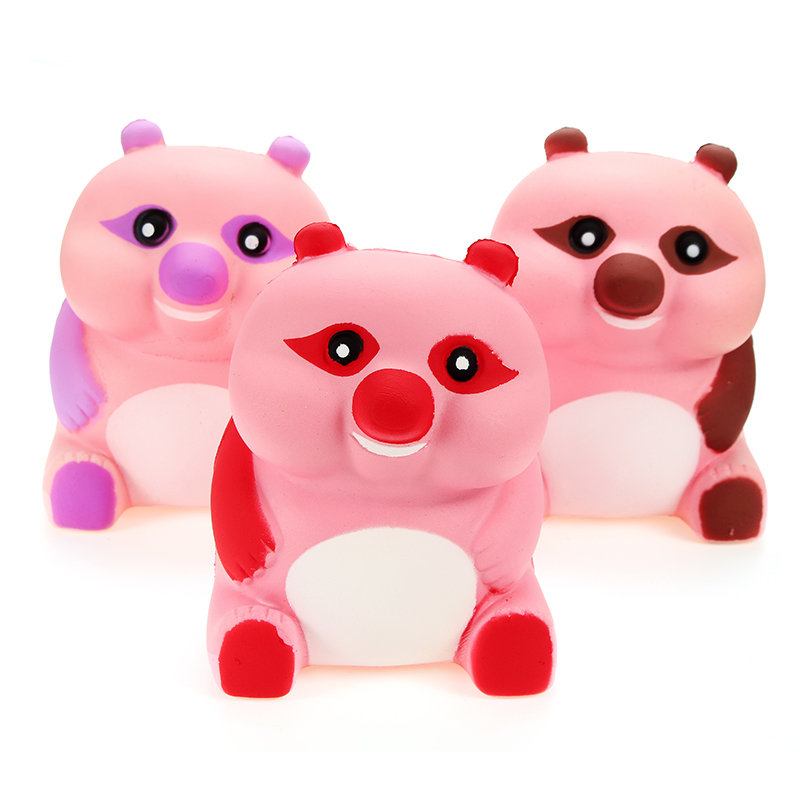 Squishy Bear 10cm Slow Rising Animals Collection Cartoon Διακόσμηση Δώρου Παιχνίδι Μαλακής Συμπίεσης