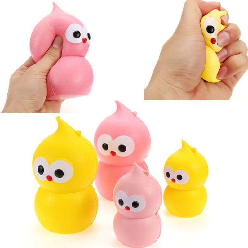 Squishy Gourd Dolls Parents Slow Kids Toy 13.5*7*7cm L Δώρο Για Παιδιά/ενήλικες Παιχνίδι Ανακούφισης Από Το Άγχος