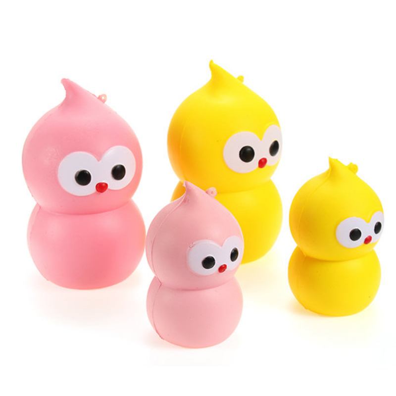 Squishy Gourd Dolls Parents Slow Kids Toy 13.5*7*7cm L Δώρο Για Παιδιά/ενήλικες Παιχνίδι Ανακούφισης Από Το Άγχος