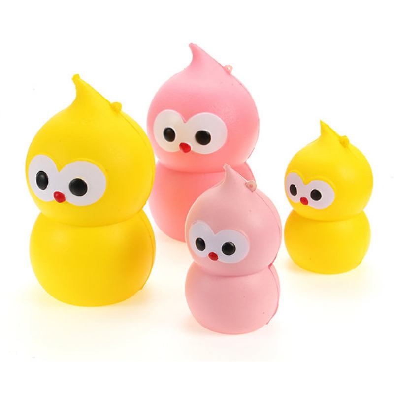 Squishy Gourd Dolls Parents Slow Kids Toy 13.5*7*7cm L Δώρο Για Παιδιά/ενήλικες Παιχνίδι Ανακούφισης Από Το Άγχος