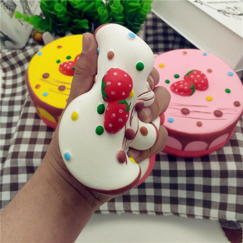 Squishy Jumbo Mousse Cheesecake 14cm Slow Rising Cake Collection Gift Decor Toy