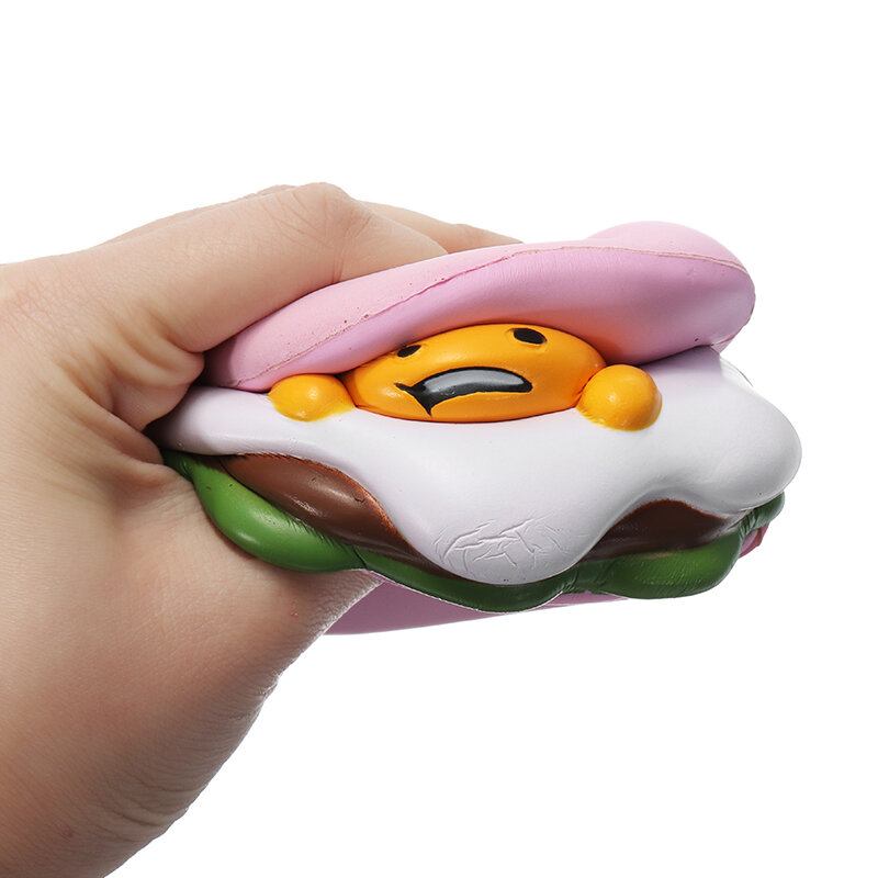 Squishy Lazy Egg Burger Slow Rising Cute Animals Cartoon Collection Gift Deocor Toy