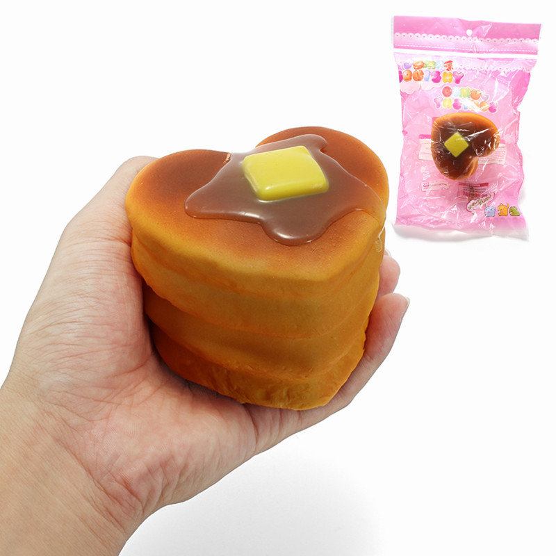 Squishy Love Cake 8cm Soft Collection Δώρο Διακόσμηση Τσάντα Τηλεφώνου Μπρελόκ Παιχνίδι