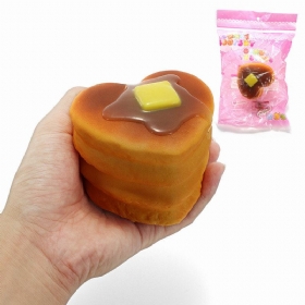 Squishy Love Cake 8cm Soft Collection Δώρο Διακόσμηση Τσάντα Τηλεφώνου Μπρελόκ Παιχνίδι