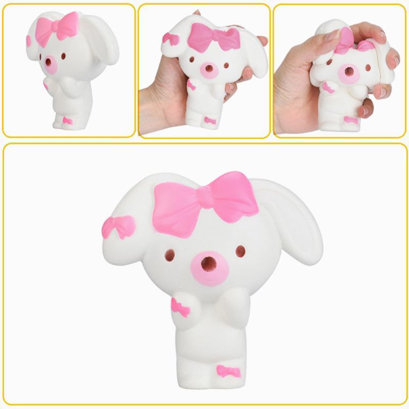 Squishy Nurse Rabbit Jumbo Bunny 12cm Slow Rising Cute Collection Decor Παιχνίδι Δώρου