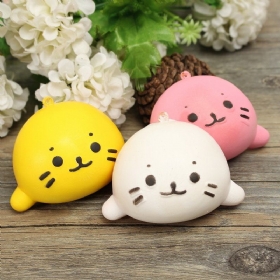 Squishy Simulation Cat Slow Rising Fun Toys Διακόσμηση 6cm