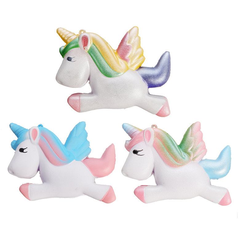 Squishy Unicorn Horse 13cm Πολύχρωμο Μαλακό Αργή Ανύψωση Χαριτωμένο Δώρο Διακοσμητικό Παιχνίδι Συλλογής Kawaii