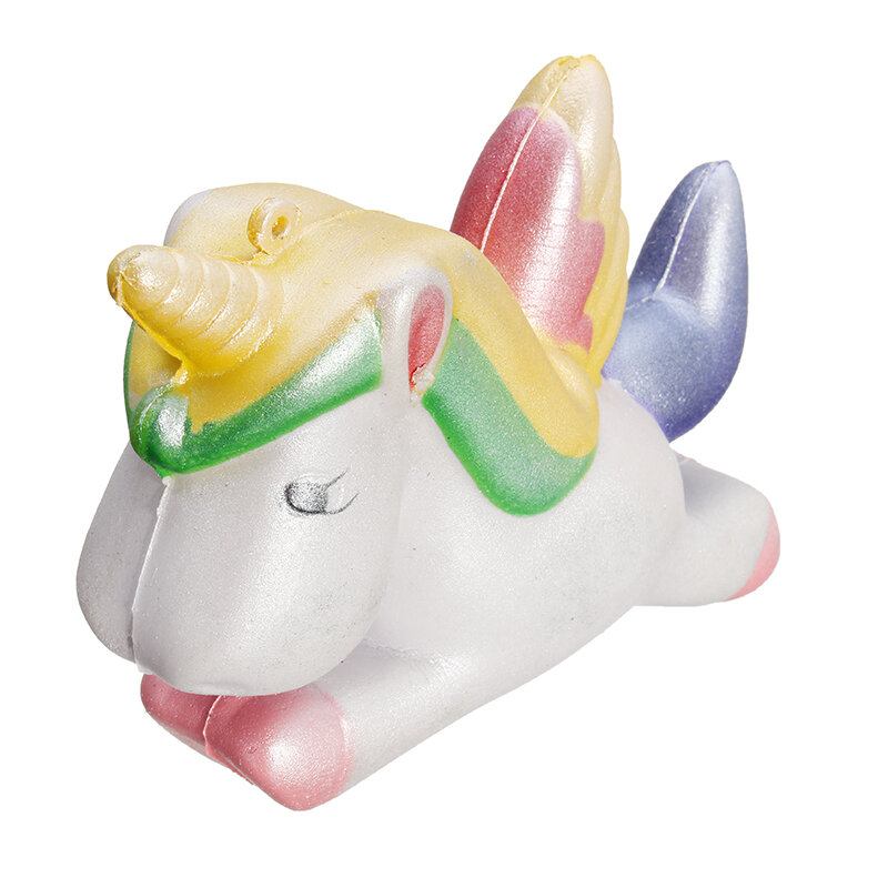 Squishy Unicorn Horse 13cm Πολύχρωμο Μαλακό Αργή Ανύψωση Χαριτωμένο Δώρο Διακοσμητικό Παιχνίδι Συλλογής Kawaii