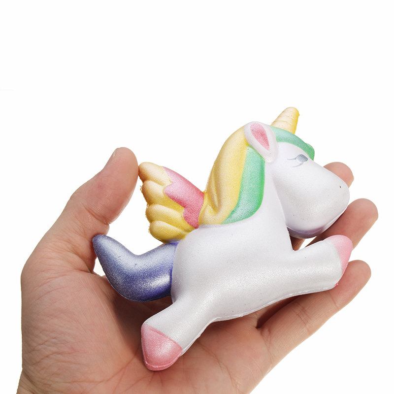 Squishy Unicorn Horse 13cm Πολύχρωμο Μαλακό Αργή Ανύψωση Χαριτωμένο Δώρο Διακοσμητικό Παιχνίδι Συλλογής Kawaii