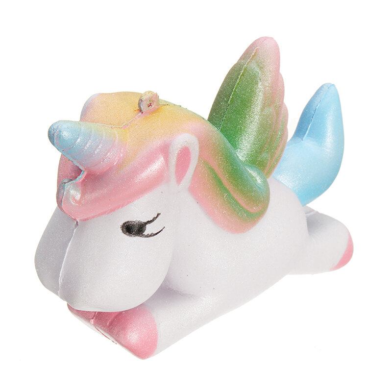 Squishy Unicorn Horse 13cm Πολύχρωμο Μαλακό Αργή Ανύψωση Χαριτωμένο Δώρο Διακοσμητικό Παιχνίδι Συλλογής Kawaii