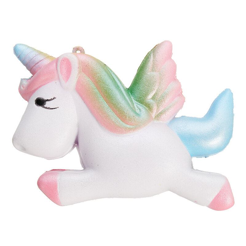 Squishy Unicorn Horse 13cm Πολύχρωμο Μαλακό Αργή Ανύψωση Χαριτωμένο Δώρο Διακοσμητικό Παιχνίδι Συλλογής Kawaii