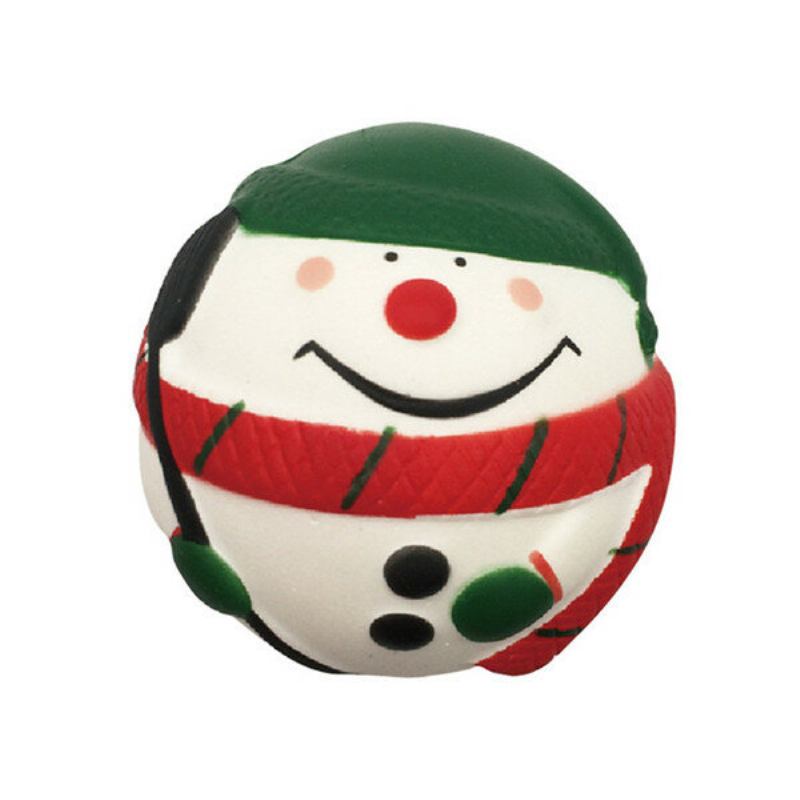 Squishyfun Squishy Snowman Christmas Santa Claus 7cm Slow Rising With Packaging Collection Δώρο