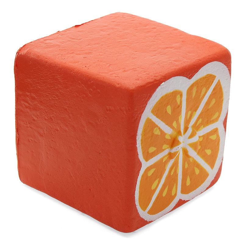 Squishyshop Orange Toast 7.5cm Ψωμί Squishy Soft Slow Rising Συλλογή Δώρου Διακοσμητικό Παιχνίδι