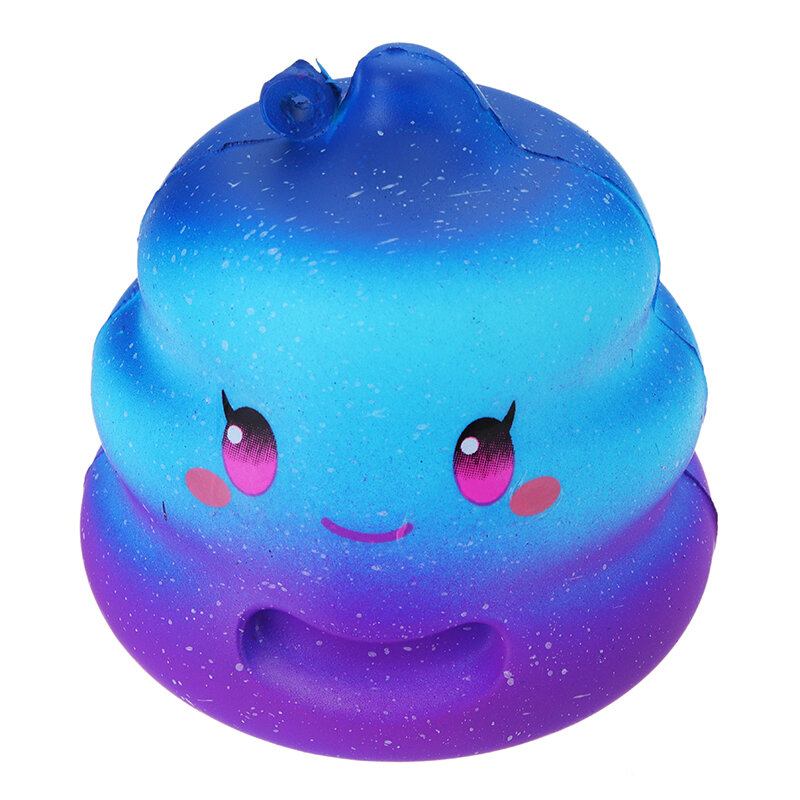 Συλλογή 7cm Crazy Squishy Galaxy Poo Slow Rising Scented Cartoon Gift Decor Collection