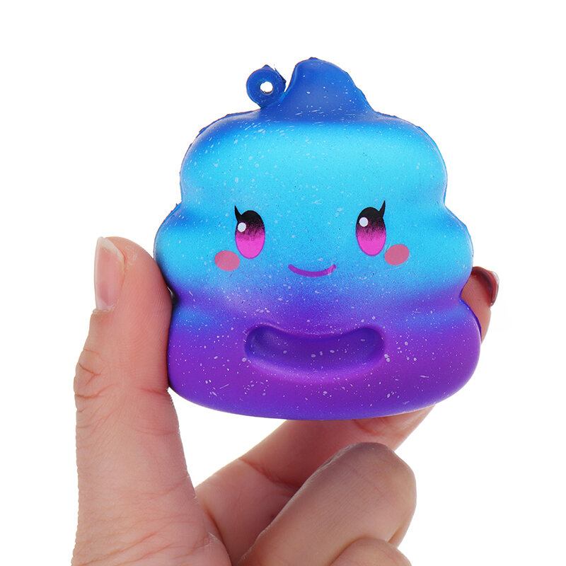 Συλλογή 7cm Crazy Squishy Galaxy Poo Slow Rising Scented Cartoon Gift Decor Collection