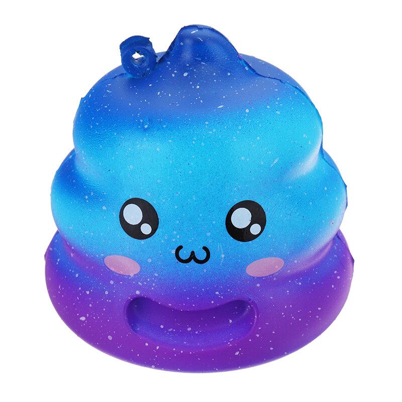 Συλλογή 7cm Crazy Squishy Galaxy Poo Slow Rising Scented Cartoon Gift Decor Collection