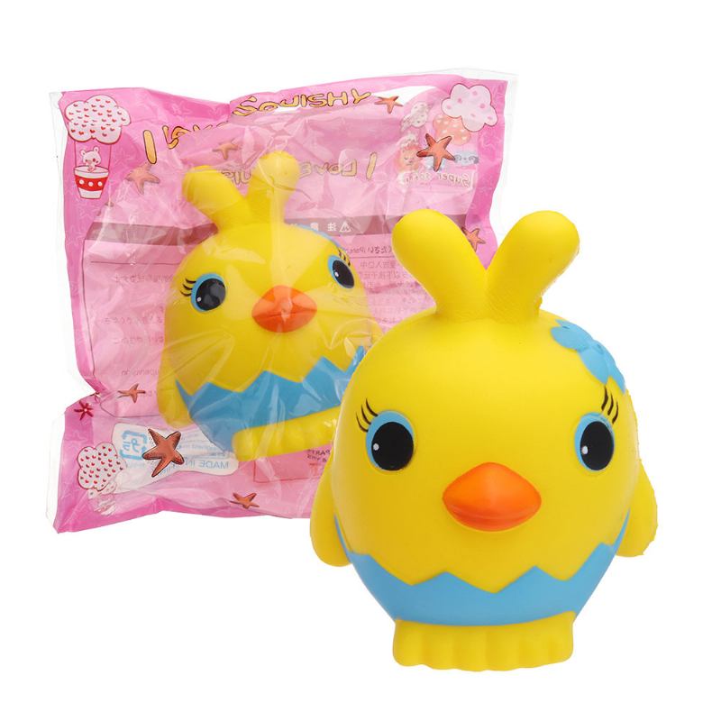 Συλλογή Δώρων Με Άρωμα Παιχνιδιών Yellow Chick Squishy Slow Rising