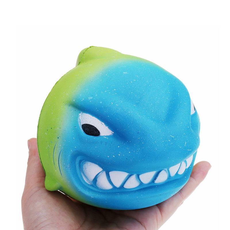 Συλλογή Δώρων Παιχνιδιών Fierce Shark Squishy Slow Rising Με Συσκευασία