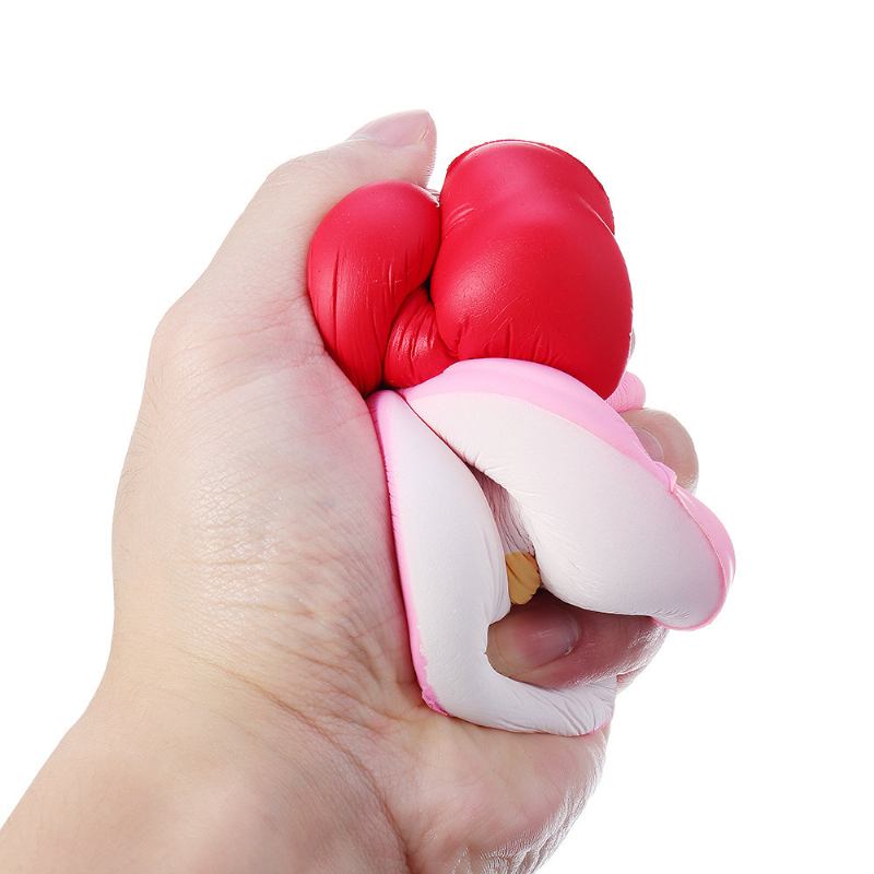 Συλλογή Δώρων Παιχνιδιών Μαλακών Bow-knot Bell Squishy Jumbo Slow Rising Με Συσκευασία